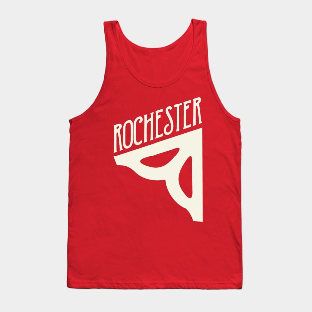 Rochester Flower - single petal Tank Top by todd_stahl_art